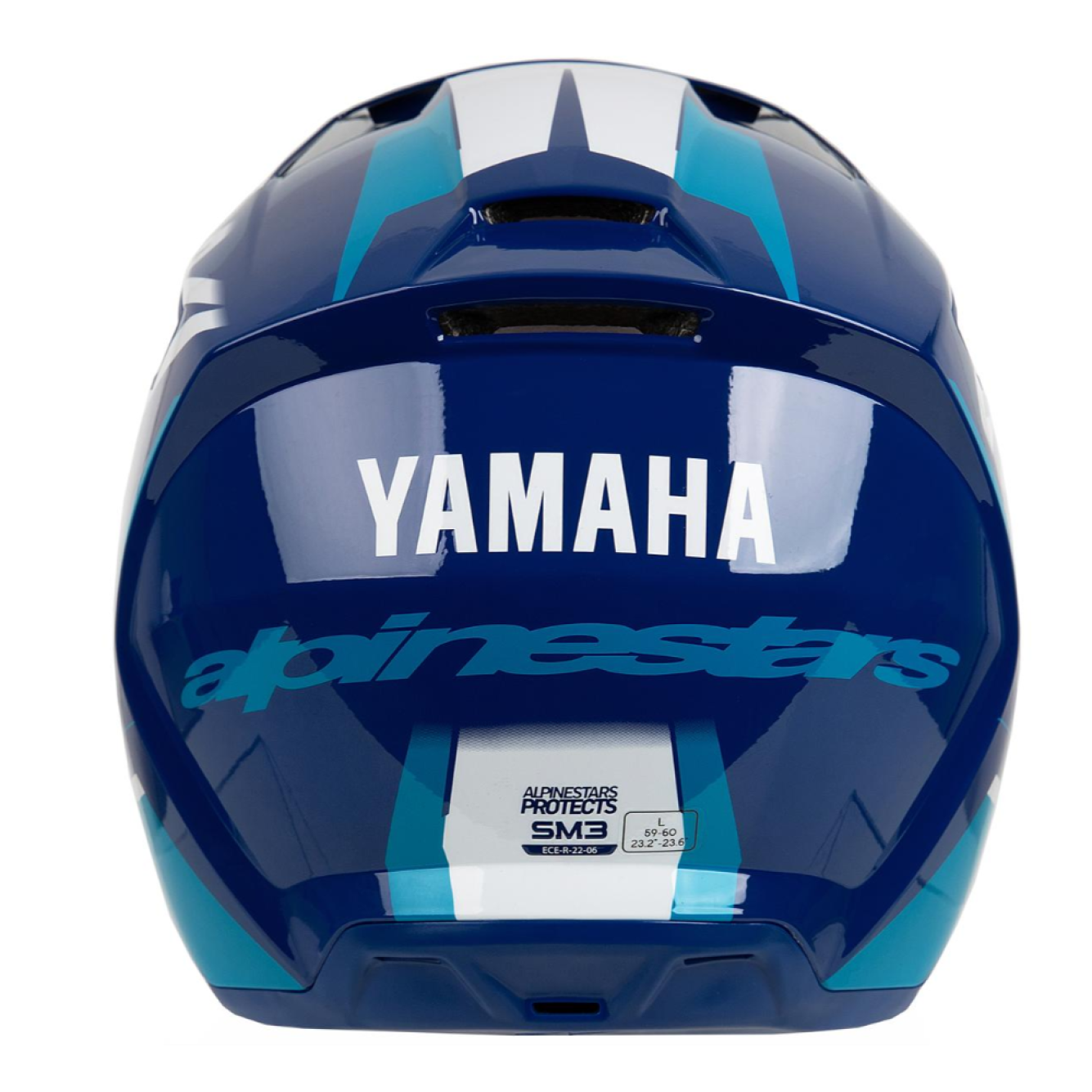 Alpinestars | Crosshelm S-M3 Yamaha Blauw